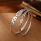 Couple Matching Sea Mountain Sterling Silver Open Ring (various Designs)