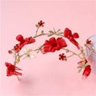 Bridal Flower Double Layered Headband