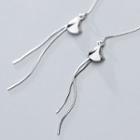 925 Sterling Silver Threader Earring 1 Pair - S925 Silver - As Shown In Figure - One Size
