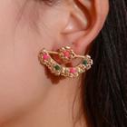 Beaded Drop Earring 1 Pair - 01 - 12291 - Kc Gold - One Size