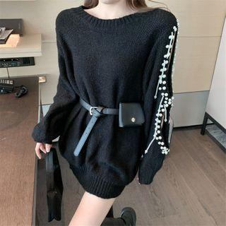 Set: Long Sweater + Belt