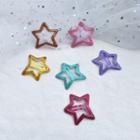 Plastic Star Hair Clip Pentagram - 6 Pcs