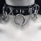 Chained Choker Black - One Size
