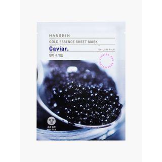Hanskin - Gold Essence Sheet Mask (caviar) 23ml