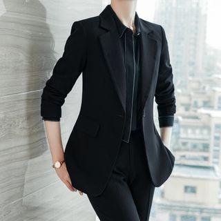 Blazer / Straight Leg Pants / Pencil Skirt / Blouse / Set