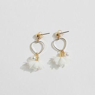 Corsage Drop Earrings