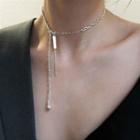 Chain Choker 1pc - Silver - One Size