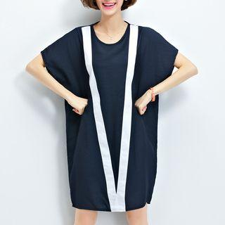 Chevron Batwing Top