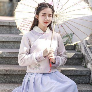 Hanfu Jacket / Long-sleeve Midi A-line Dress