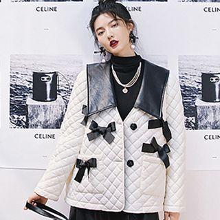 Ribbon Single-breasted Jacket