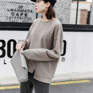 Asymmetrical Hem Pullover
