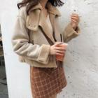 Loose-fit Suede-leather Jacket