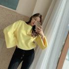 Drawstring-hem Flurry Top