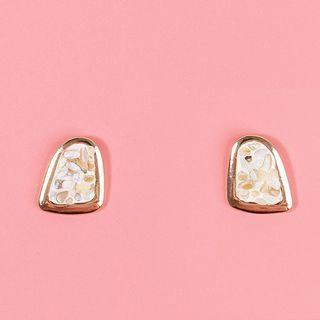 Gemstone Alloy Earring
