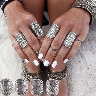 Patterned Metal Ring