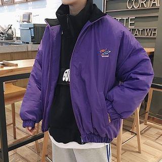 Little Planet Embroidered Loose-fit Jacket