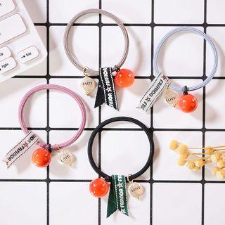Love Lettering Strap & Bead Hair Tie