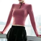 Sports Stand-collar Top