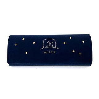 Miffy Glasses Case With Cleaning Cloth (navy) One Size