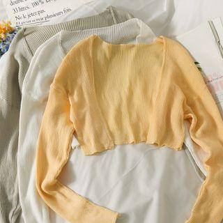 Open-front Cape Top