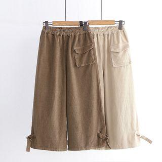 Corduroy Wide-leg Jeans