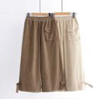 Corduroy Wide-leg Jeans