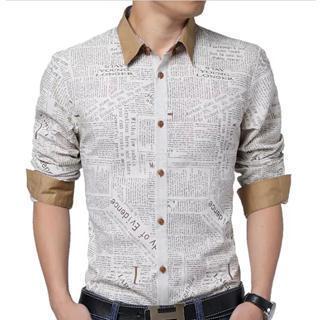Print Long-sleeve Shirt