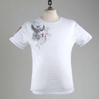 Letter Wings-printed T-shirt
