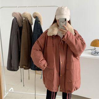 Thick Cotton Wide Cargo Jacket