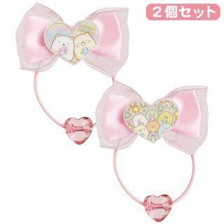 San-x Sumikko Gurashi Hair Tie Set (pink) One Size
