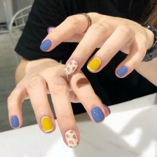 Leopard Faux Nail Patch As Shown In Figure - One Size