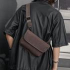 Flap Crossbody Bag Coffee - One Size