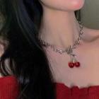 Cherry Alloy Pendant / Necklace / Set