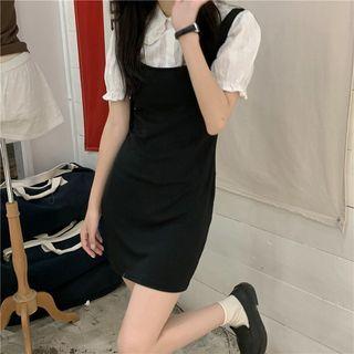 Short-sleeve Shirt / Sleeveless Sheath Dress