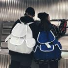 Lightweight Contrast Trim Backpack
