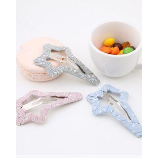 Wrapped Star Snap Hair Clip