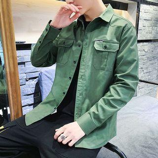 Long Sleeve Dual Pockets Shirt