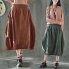 Midi Balloon Skirt