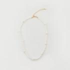 Fresh Water Pearl Necklace Ivory - One Size