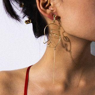 Wirework Drop Earring