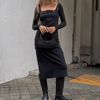 Long-sleeve Crop Light Top