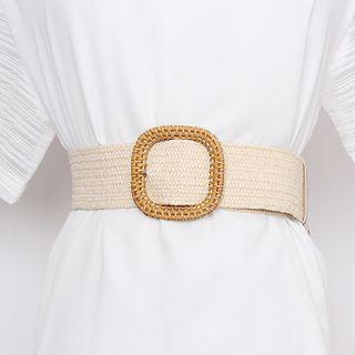 Straw Woven Belt