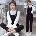 Harem Jumper Pants / Long-sleeve Shirt / Set