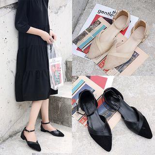 Pointy Toe Mary Jane Sandals