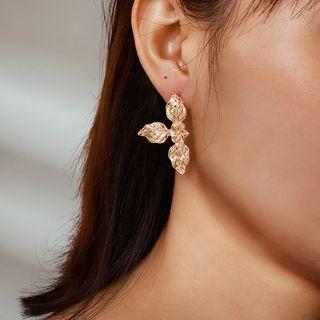 Leaf Drop Earring 9141 - 1 Pair - One Size
