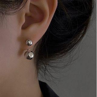 Polished Sterling Silver Dangle Earring 1 Pair - Silver - One Size