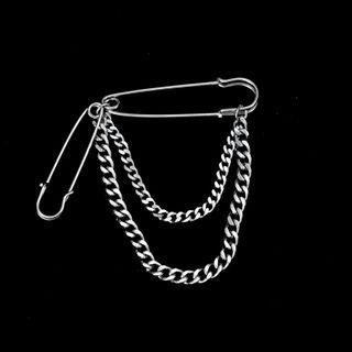 Pin Chain Brooch