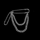 Pin Chain Brooch