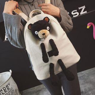 Bear Applique Backpack