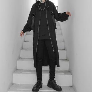Plain Jacket With Buckle